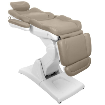 ActivShop FOTEL KOSMETYCZNY ELEKTR. AZZURRO 870 3 SILN. CAPPUCCINO